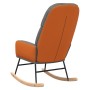 Hellgrauer Stoffschaukelstuhl von , Schaukelstühle - Ref: Foro24-341042, Preis: 121,38 €, Rabatt: %