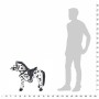 XXL schwarz-weißes stehendes Plüschpferd von vidaXL, Stofftiere - Ref: Foro24-91326, Preis: 99,04 €, Rabatt: %