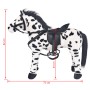 XXL schwarz-weißes stehendes Plüschpferd von vidaXL, Stofftiere - Ref: Foro24-91326, Preis: 99,04 €, Rabatt: %