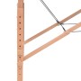 Klappbare Massageliege 2 Zonen 10 cm dick weiß von vidaXL, Massageliegen - Ref: Foro24-110150, Preis: 200,69 €, Rabatt: %