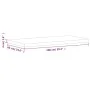Rectangular solid beech wood board 100x60x4 cm by , Table tops - Ref: Foro24-3188888, Price: 143,19 €, Discount: %