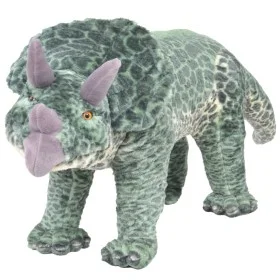 Giant green standing triceratops plush dinosaur XXL by vidaXL, Stuffed animals - Ref: Foro24-91344, Price: 77,23 €, Discount: %