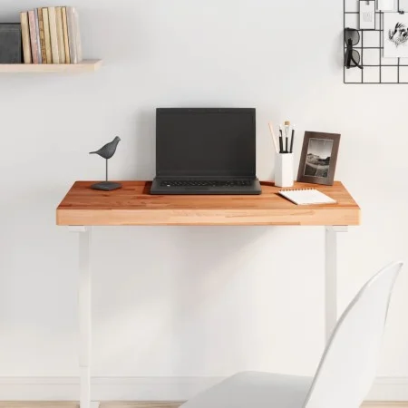 Rectangular solid beech wood board 80x40x4 cm by , Table tops - Ref: Foro24-3188897, Price: 94,17 €, Discount: %