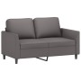 Gray synthetic leather 2-piece sofa set with cushions by , Sofas - Ref: Foro24-3201762, Price: 458,21 €, Discount: %
