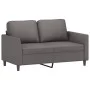Gray synthetic leather 2-piece sofa set with cushions by , Sofas - Ref: Foro24-3201762, Price: 451,51 €, Discount: %