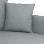Light gray fabric 2-seater sofa, 140 cm by , Sofas - Ref: Foro24-359267, Price: 208,13 €, Discount: %