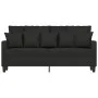 Black fabric 2-seater sofa, 140 cm by , Sofas - Ref: Foro24-359271, Price: 188,66 €, Discount: %