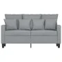 2-Sitzer-Sofa aus hellgrauem Stoff 120 cm von , Sofas - Ref: Foro24-359259, Preis: 233,77 €, Rabatt: %