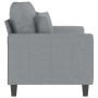 Light gray fabric 2-seater sofa, 120 cm by , Sofas - Ref: Foro24-359259, Price: 242,51 €, Discount: %