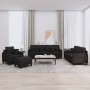Set Sofas mit Kissen 4 Stück schwarzer Stoff von , Sofas - Ref: Foro24-3201644, Preis: 671,91 €, Rabatt: %