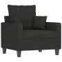 4-piece black fabric sofa set with cushions by , Sofas - Ref: Foro24-3201644, Price: 660,74 €, Discount: %