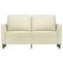 2-Sitzer-Sofa aus Kunstleder cremefarben 120 cm von , Sofas - Ref: Foro24-359329, Preis: 196,78 €, Rabatt: %