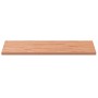 Encimera de baño madera maciza de haya 100x60x2,5 cm