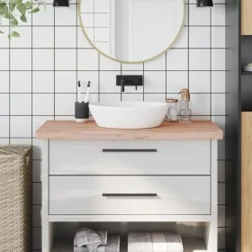 Arbeitsplatte aus massivem Buchenholz für Badezimmer 100x60x4 cm von , Arbeitsplatten - Ref: Foro24-355994, Preis: 143,19 €, ...