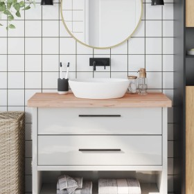 Arbeitsplatte aus massivem Buchenholz für Badezimmer 100x60x4 cm von , Arbeitsplatten - Ref: Foro24-355994, Preis: 135,88 €, ...