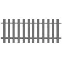 WPC garden picket fence 200x80 cm by vidaXL, fenced with pickets - Ref: Foro24-42819, Price: 110,11 €, Discount: %