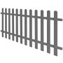 WPC garden picket fence 200x80 cm by vidaXL, fenced with pickets - Ref: Foro24-42819, Price: 99,09 €, Discount: %