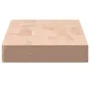 Solid beech wood wall shelf 80x20x4 cm by , Shelves and shelves - Ref: Foro24-356019, Price: 37,53 €, Discount: %