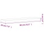 Estante de pared madera maciza de haya 80x20x4 cm de , Estantes y estanterías - Ref: Foro24-356019, Precio: 38,15 €, Descuent...