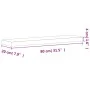 Estante de pared madera maciza de haya 80x20x4 cm de , Estantes y estanterías - Ref: Foro24-356019, Precio: 37,53 €, Descuent...