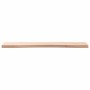 Schreibtischplatte aus massivem Buchenholz 80x(36-40)x2,5 cm von , Schreibtischzubehör und Produkte - Ref: Foro24-356038, Pre...