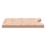 Tablero de escritorio madera maciza de haya 80x(36-40)x2,5 cm de , Accesorios y productos para escritorios - Ref: Foro24-3560...