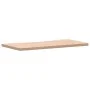Schreibtischplatte aus massivem Buchenholz 80x(36-40)x2,5 cm von , Schreibtischzubehör und Produkte - Ref: Foro24-356038, Pre...