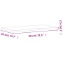 Schreibtischplatte aus massivem Buchenholz 80x(36-40)x2,5 cm von , Schreibtischzubehör und Produkte - Ref: Foro24-356038, Pre...