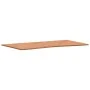 Solid beech wood desktop board 110x(55-60)x1.5 cm by , Desk accessories and products - Ref: Foro24-356052, Price: 38,57 €, Di...