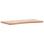 Tablero de escritorio madera maciza de haya 100x(45-50)x4 cm de , Accesorios y productos para escritorios - Ref: Foro24-35604...