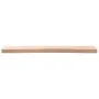 Schreibtischplatte aus massivem Buchenholz 100x(45-50)x4 cm von , Schreibtischzubehör und Produkte - Ref: Foro24-356044, Prei...