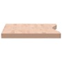 Tablero de escritorio madera maciza de haya 100x(45-50)x4 cm de , Accesorios y productos para escritorios - Ref: Foro24-35604...