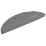 Stair tread mat 15 units punched gray fabric 56x17x3 cm by vidaXL, Stair mats - Ref: Foro24-132693, Price: 48,51 €, Discount: %