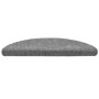 Stair tread mat 15 units punched gray fabric 56x17x3 cm by vidaXL, Stair mats - Ref: Foro24-132693, Price: 45,00 €, Discount: %