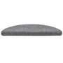 Stair tread mat 15 units punched gray fabric 56x17x3 cm by vidaXL, Stair mats - Ref: Foro24-132693, Price: 48,51 €, Discount: %