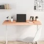 Solid beech wood desktop board 110x55x4 cm by , Desk accessories and products - Ref: Foro24-356090, Price: 68,35 €, Discount: %