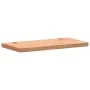 Solid beech wood desktop board 110x55x4 cm by , Desk accessories and products - Ref: Foro24-356090, Price: 68,35 €, Discount: %