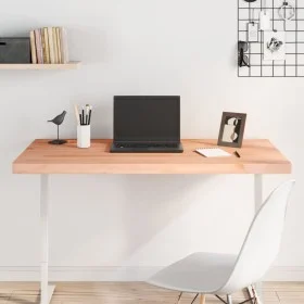 Solid beech wood desktop board 110x60x4 cm by , Desk accessories and products - Ref: Foro24-356092, Price: 75,19 €, Discount: %