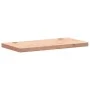 Schreibtischplatte aus massivem Buchenholz 80x40x4 cm von , Schreibtischzubehör und Produkte - Ref: Foro24-356073, Preis: 41,...