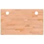 Tablero de escritorio madera maciza de haya 100x60x2,5 cm de , Accesorios y productos para escritorios - Ref: Foro24-356086, ...