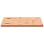 Tablero de escritorio madera maciza de haya 100x60x2,5 cm de , Accesorios y productos para escritorios - Ref: Foro24-356086, ...