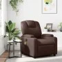 Sillón de masaje reclinable cuero sintético marrón de , Sillones - Ref: Foro24-372398, Precio: 275,07 €, Descuento: %