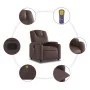 Sillón de masaje reclinable cuero sintético marrón de , Sillones - Ref: Foro24-372398, Precio: 275,07 €, Descuento: %