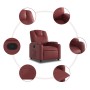 Red wine synthetic leather recliner. by , Armchairs - Ref: Foro24-372393, Price: 244,67 €, Discount: %
