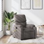 Sillón de masaje reclinable de tela gris taupé de , Sillones - Ref: Foro24-373430, Precio: 213,43 €