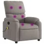 Taupegrauer Liegemassagesessel aus Stoff von , Sessel - Ref: Foro24-373430, Preis: 257,62 €, Rabatt: %