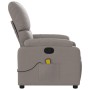 Taupegrauer Liegemassagesessel aus Stoff von , Sessel - Ref: Foro24-373430, Preis: 262,53 €, Rabatt: %