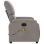 Taupegrauer Liegemassagesessel aus Stoff von , Sessel - Ref: Foro24-373430, Preis: 257,62 €, Rabatt: %