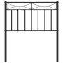 Kopfteil aus schwarzem Metall, 75 cm von , Kopf- und Fußteile - Ref: Foro24-373717, Preis: 21,84 €, Rabatt: %