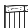 Kopfteil aus schwarzem Metall, 75 cm von , Kopf- und Fußteile - Ref: Foro24-373717, Preis: 21,84 €, Rabatt: %